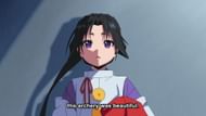 Hojo Tokiyuki commends Sadamune's archery skills (Image via CloverWorks Studio)